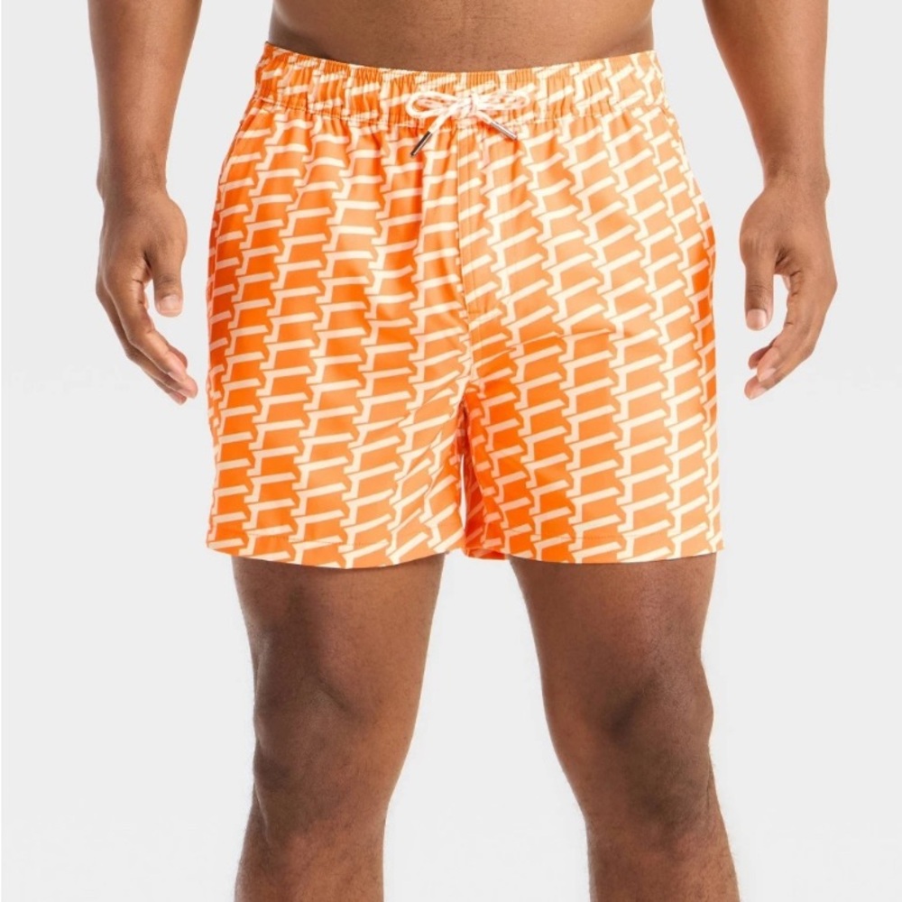 Goodfellow & Co Men's 5" Swim Trunks with Boxer Brief Liner